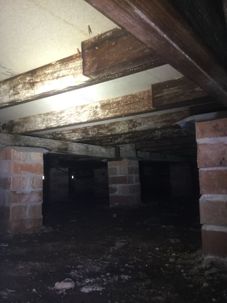 ventilation problems under the house